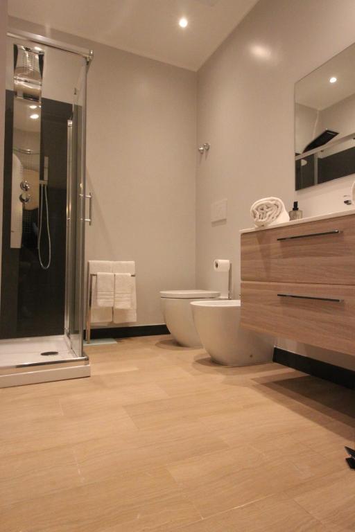 Koupelna v ubytování Ad Astra Rooms