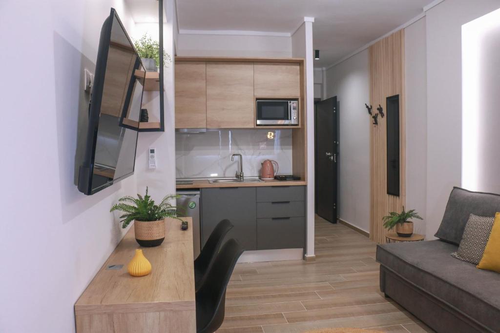 New deluxe studio 1 downtown Thessaloniki-Fully equipped