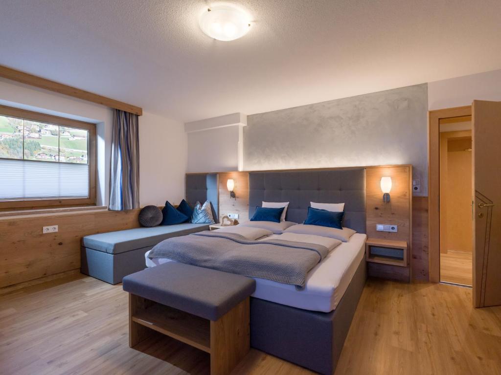 Postel nebo postele na pokoji v ubytování Ferienwohnung Garber