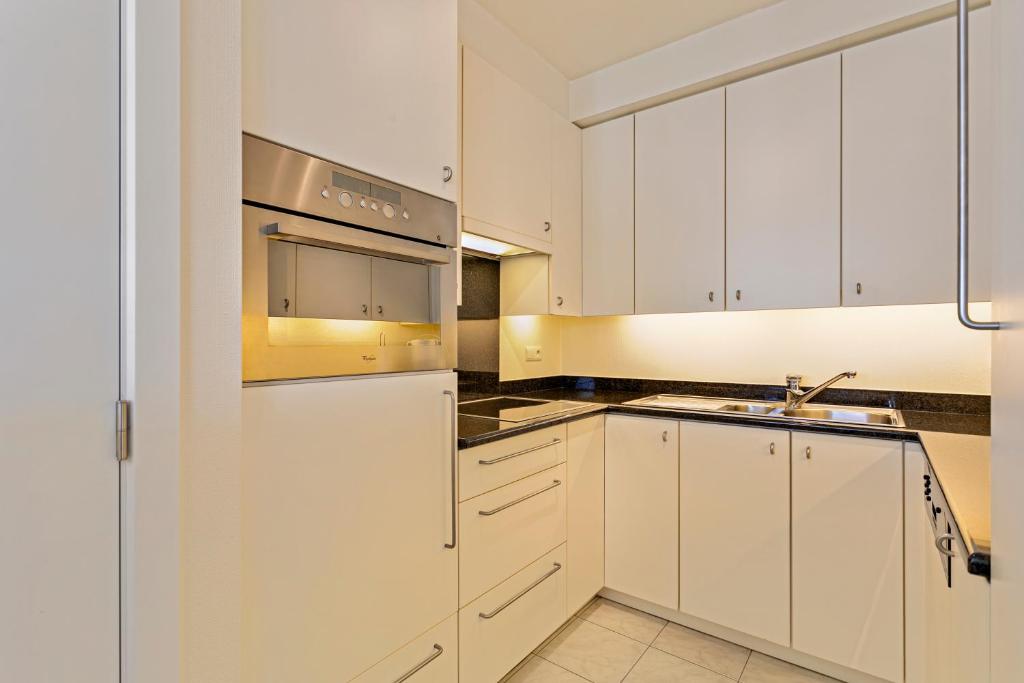 Kuchyň nebo kuchyňský kout v ubytování Residentie Laurence - 'SEAGIRL'