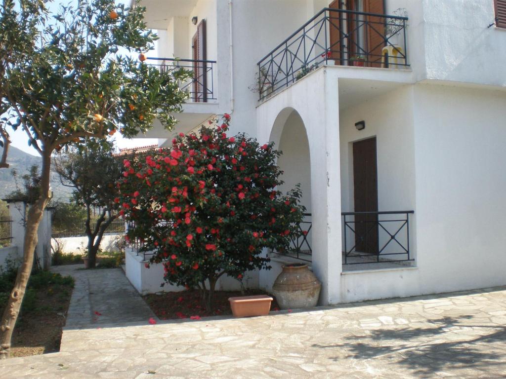 Budynek, w którym mieści się apartament