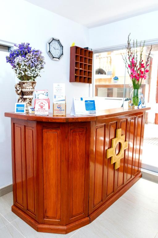 Certifikát, hodnocení, plakát nebo jiný dokument vystavený v ubytování Peru Coca B&B Machupicchu