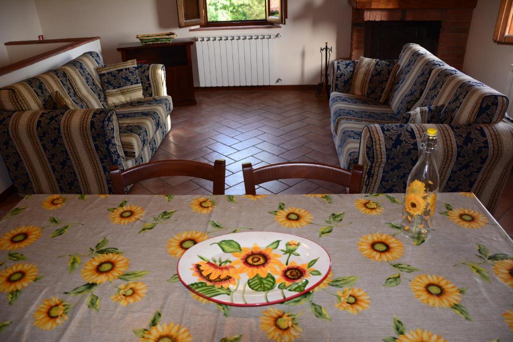 Część wypoczynkowa w obiekcie Agriturismo Podere Casalone