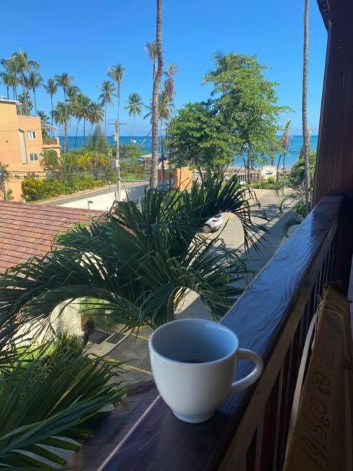 Balkón nebo terasa v ubytování Las Terrenas beachfront 2 bedrooms condo with pool