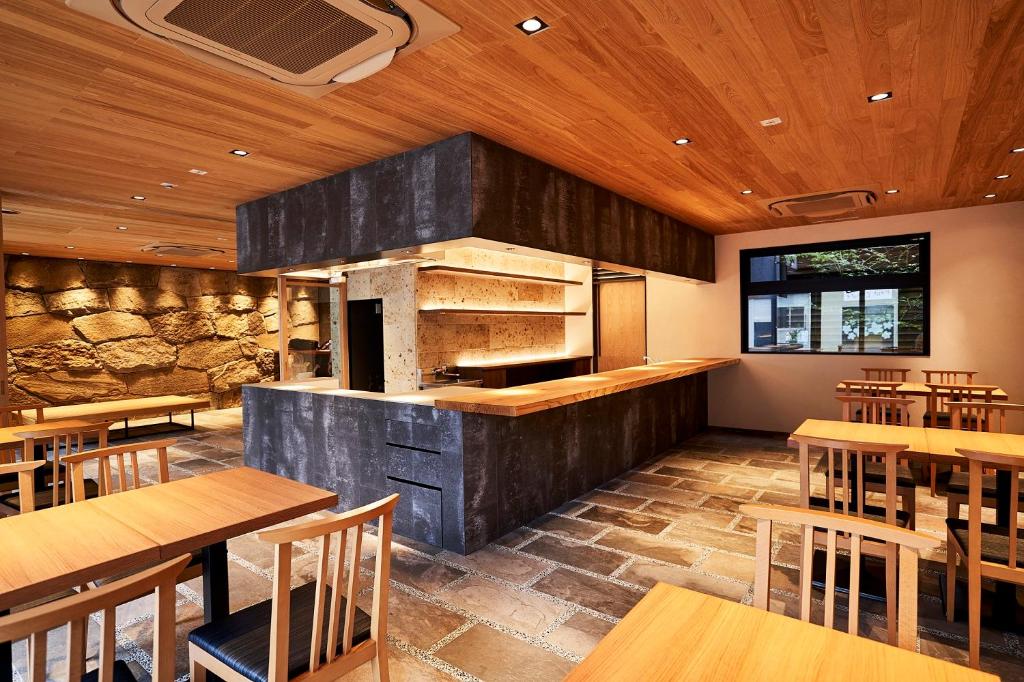 Restaurace v ubytování Kikokutei Bekkan