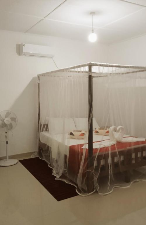 Postel nebo postele na pokoji v ubytování Yonara Green Rest