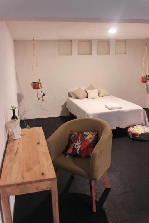 Postel nebo postele na pokoji v ubytování Casa Matia