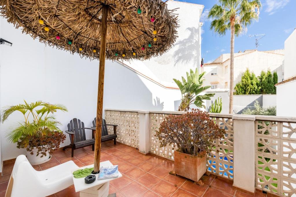 Balkón nebo terasa v ubytování El Patio Andaluz