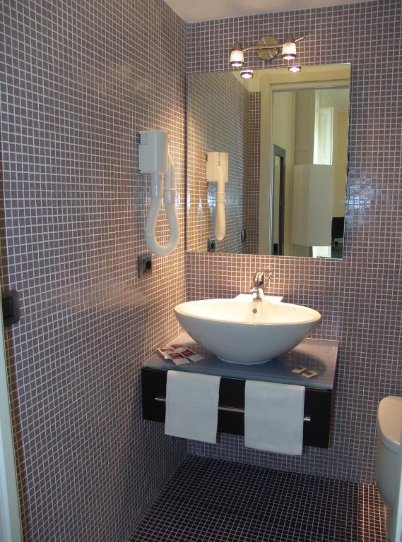 Koupelna v ubytování Blurooms