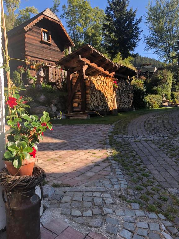 Budova, kde se bed and breakfast nachází