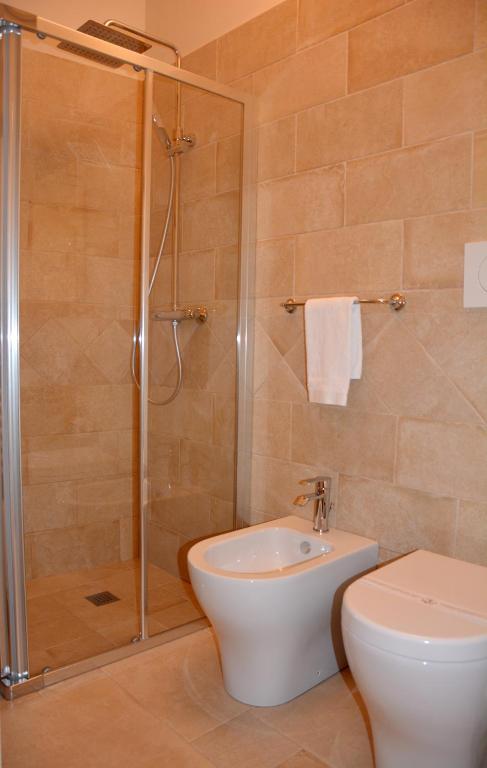 Kúpeľňa v ubytovaní Le Giare B&B