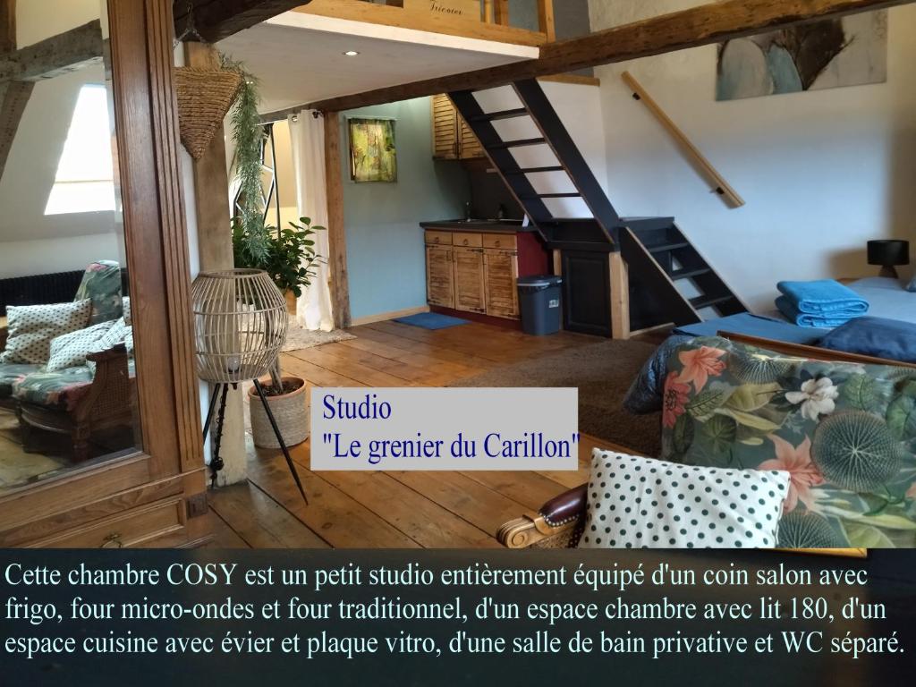 chambres d'hôtes Le Carillon - King Studio