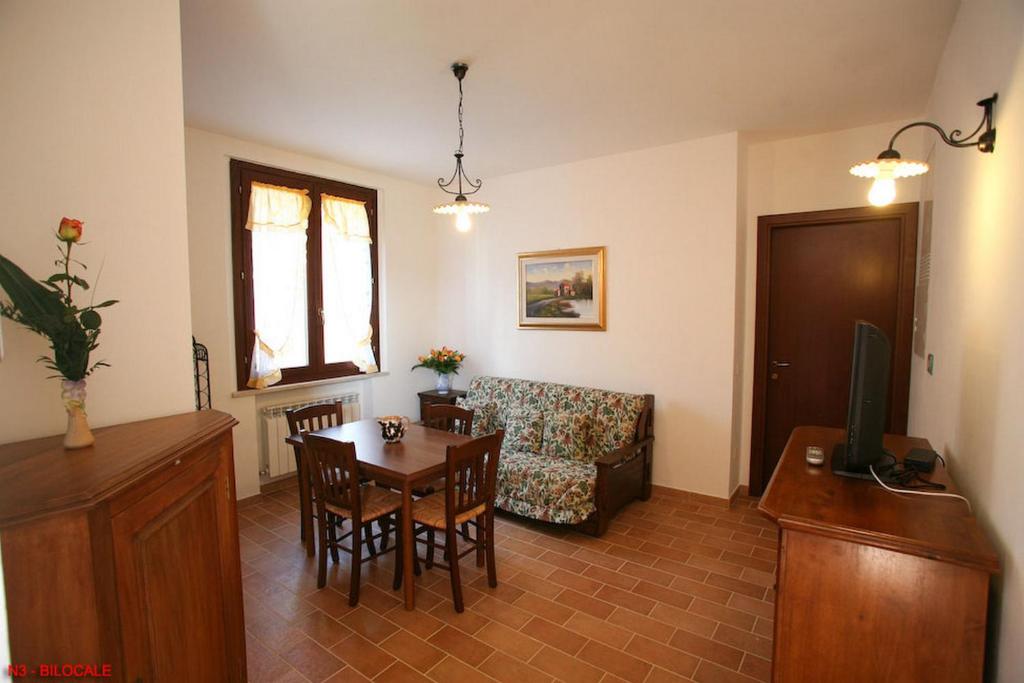 Część wypoczynkowa w obiekcie La casa di Carla
