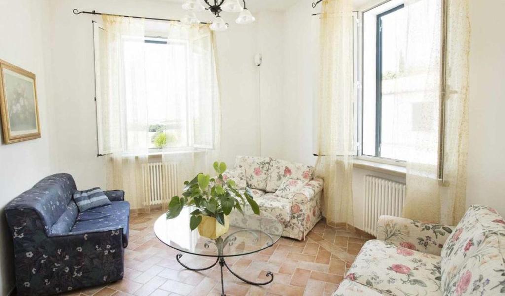 Część wypoczynkowa w obiekcie Villa Toscana Irene