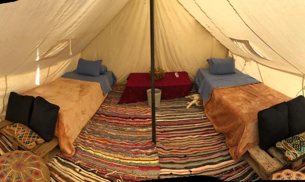 Postel nebo postele na pokoji v ubytování Tzila Camp