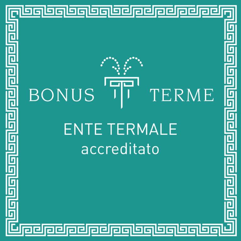 Certifikát, hodnocení, plakát nebo jiný dokument vystavený v ubytování Hotel Terme Venezia