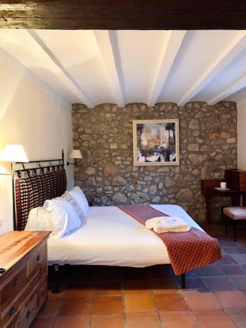 Posteľ alebo postele v izbe v ubytovaní La Figuerola Hotel & Restaurant