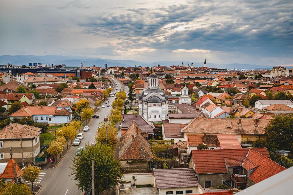 Hermanns Hotel & Spa Sibiu - Deluxe Double Room с балконом