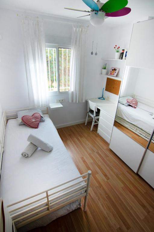 Postel nebo postele na pokoji v ubytování SOLANA Montecañada