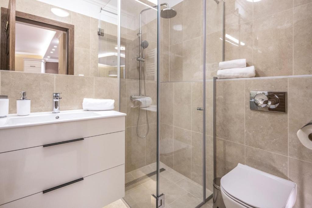 Łazienka w obiekcie Spa Residence Carbona Apartment 205