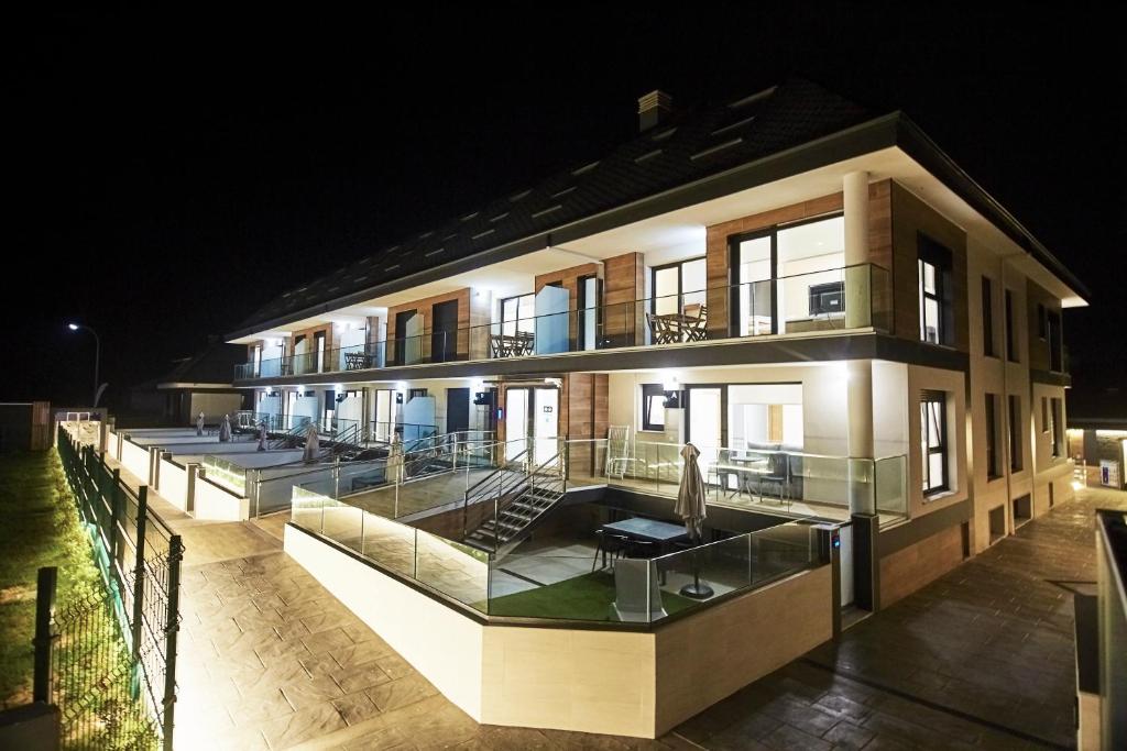 Budova, kde se apartmán nachází