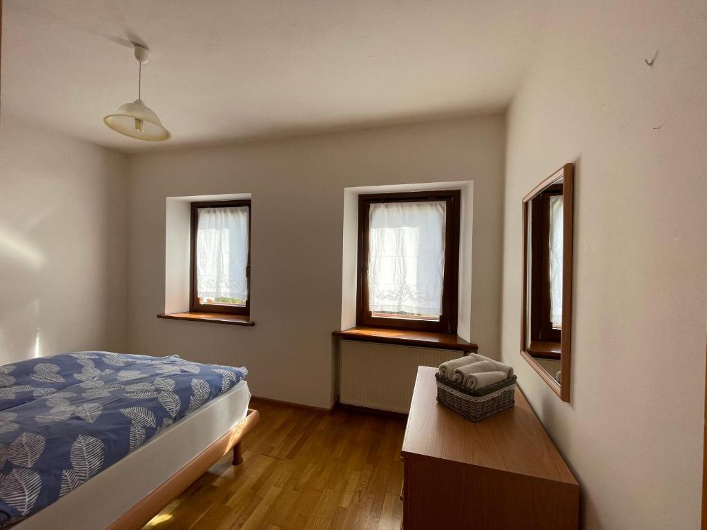 Postel nebo postele na pokoji v ubytování Da Nonno Nani