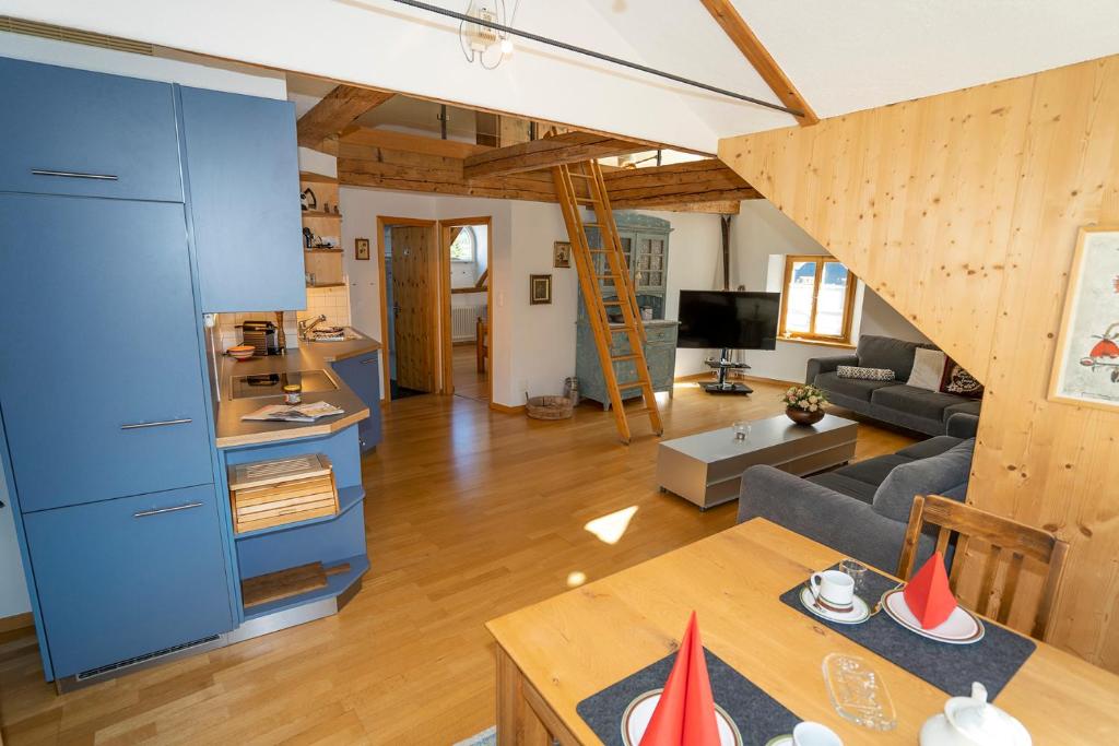 Posezení v ubytování Apartment Bügl Grond 124