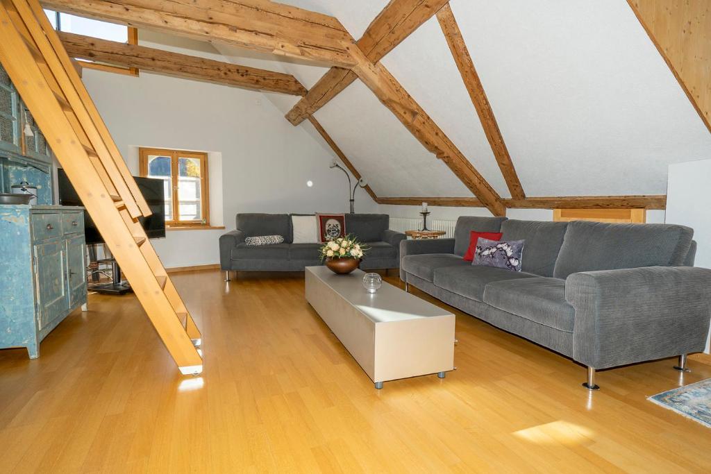 Posezení v ubytování Apartment Bügl Grond 124