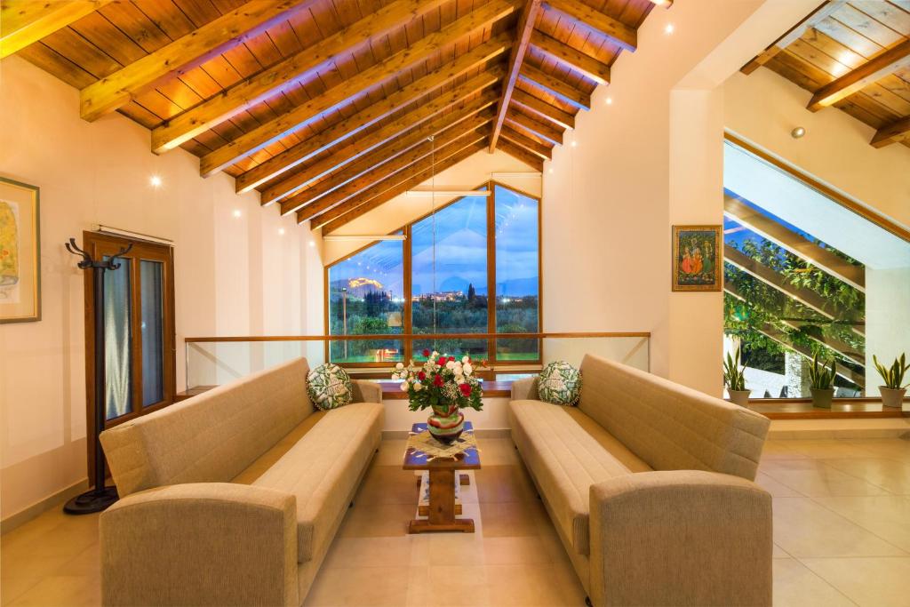 Część wypoczynkowa w obiekcie Villa Elva Nafplio