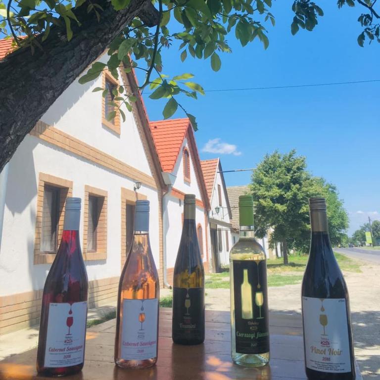 Nápoje v ubytování Takács Pince apartman