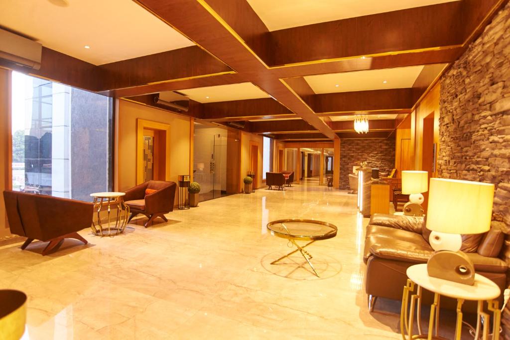 Posezení v ubytování Hotel G-Square - Shirdi