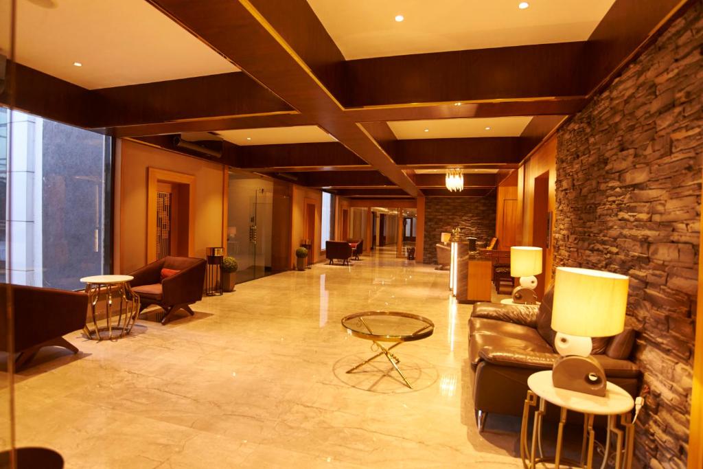 Posezení v ubytování Hotel G-Square - Shirdi