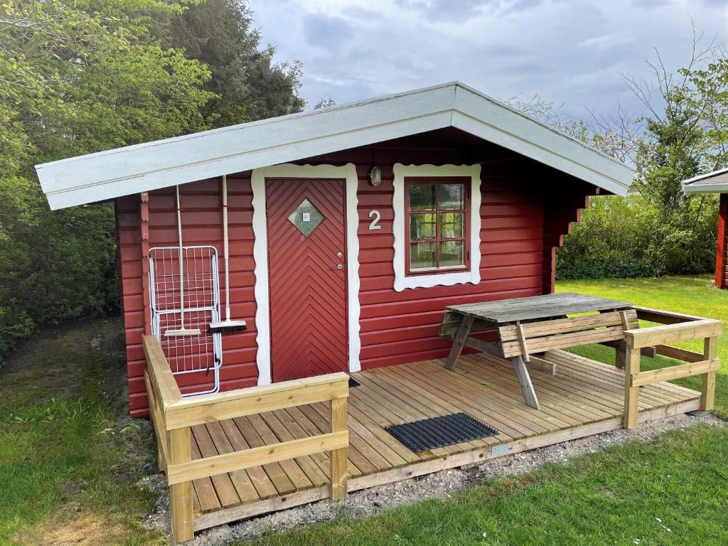 Zahrada ubytování Bygholm Camping