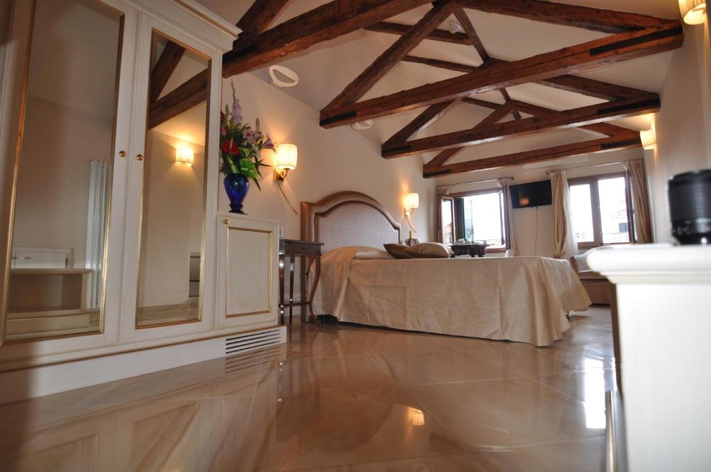 Postel nebo postele na pokoji v ubytování Dream suites