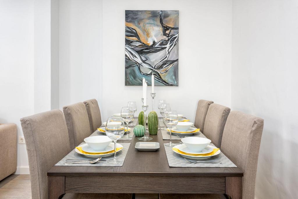 Posedenie v ubytovaní Merced Suites in Malaga by Solaga Holiday Homes