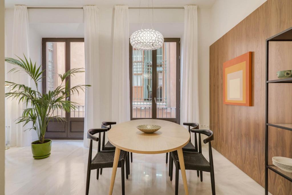 Część wypoczynkowa w obiekcie Larios Suites in Malaga by Solaga Holiday Homes