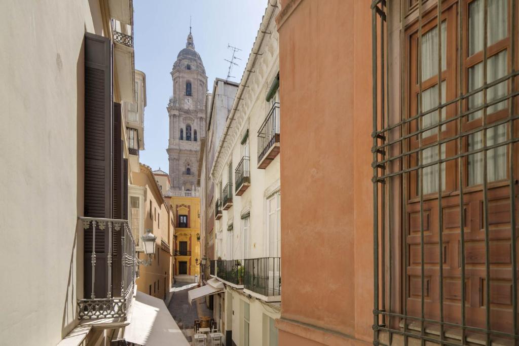 Budynek, w którym mieści się apartament