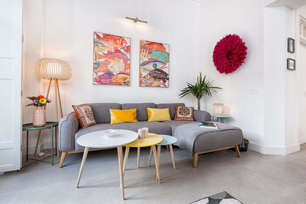 Część wypoczynkowa w obiekcie Casapalma Apartment in Malaga by Solaga Holiday Homes