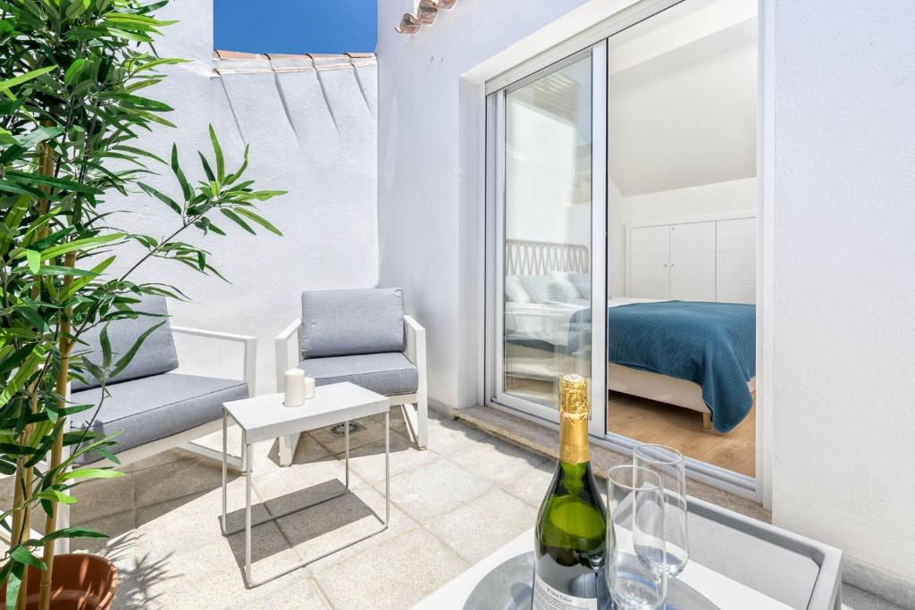 Część wypoczynkowa w obiekcie Teatro Apartment in Malaga by Solaga Holiday Homes