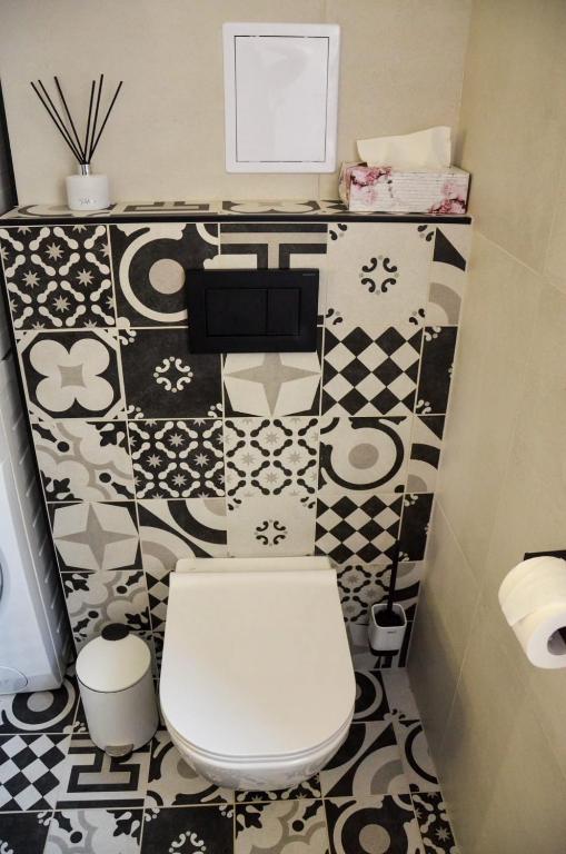 Koupelna v ubytování Apartmán u Vítka