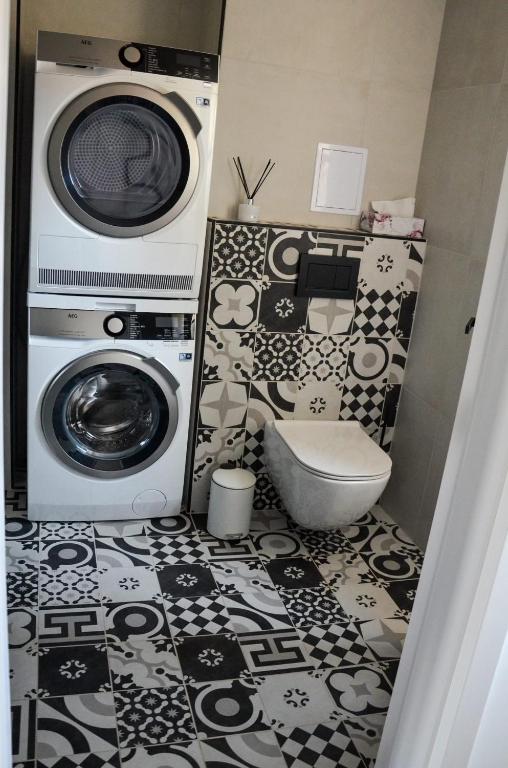 Koupelna v ubytování Apartmán u Vítka