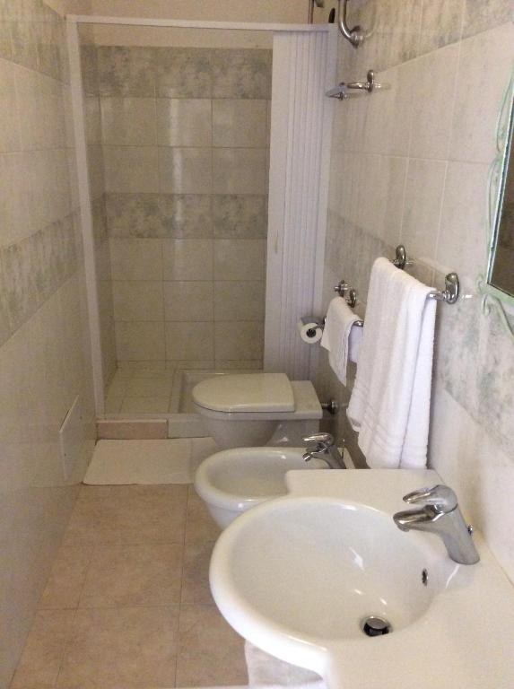 Koupelna v ubytování Hotel San Marco