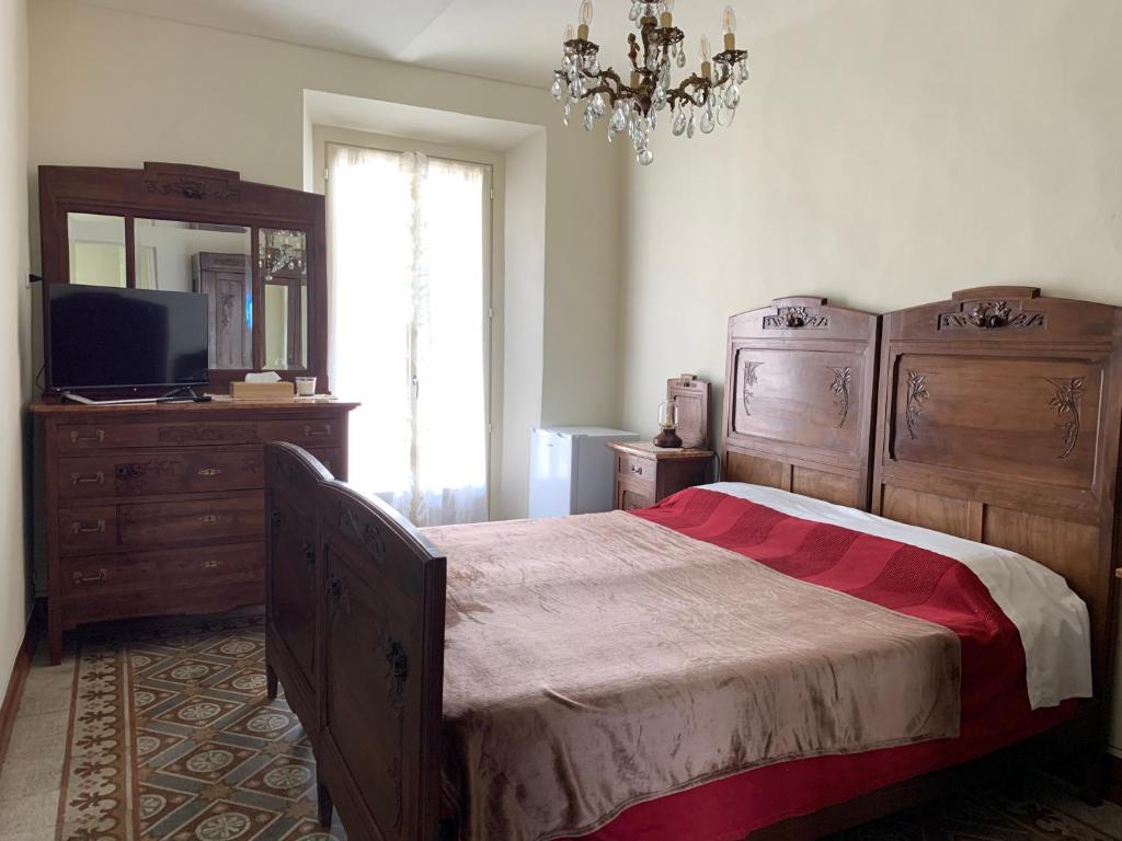 Postel nebo postele na pokoji v ubytování Coppo 1829