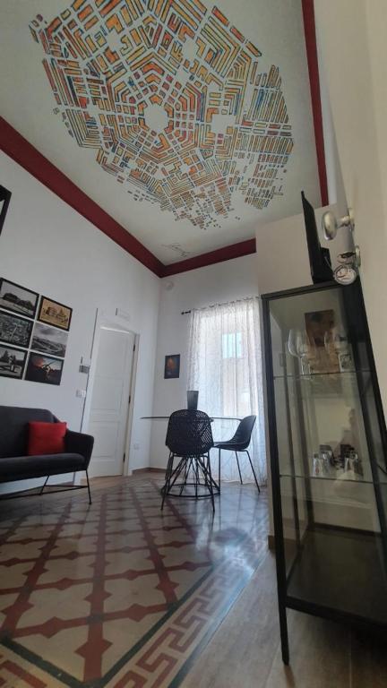 Posezení v ubytování ESA Lodges