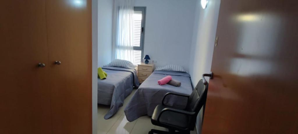 Posteľ alebo postele v izbe v ubytovaní Europa - Fira Barcelona Apartment