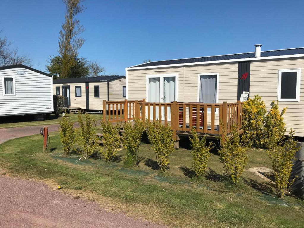 Zahrada ubytování Camping le Rivage