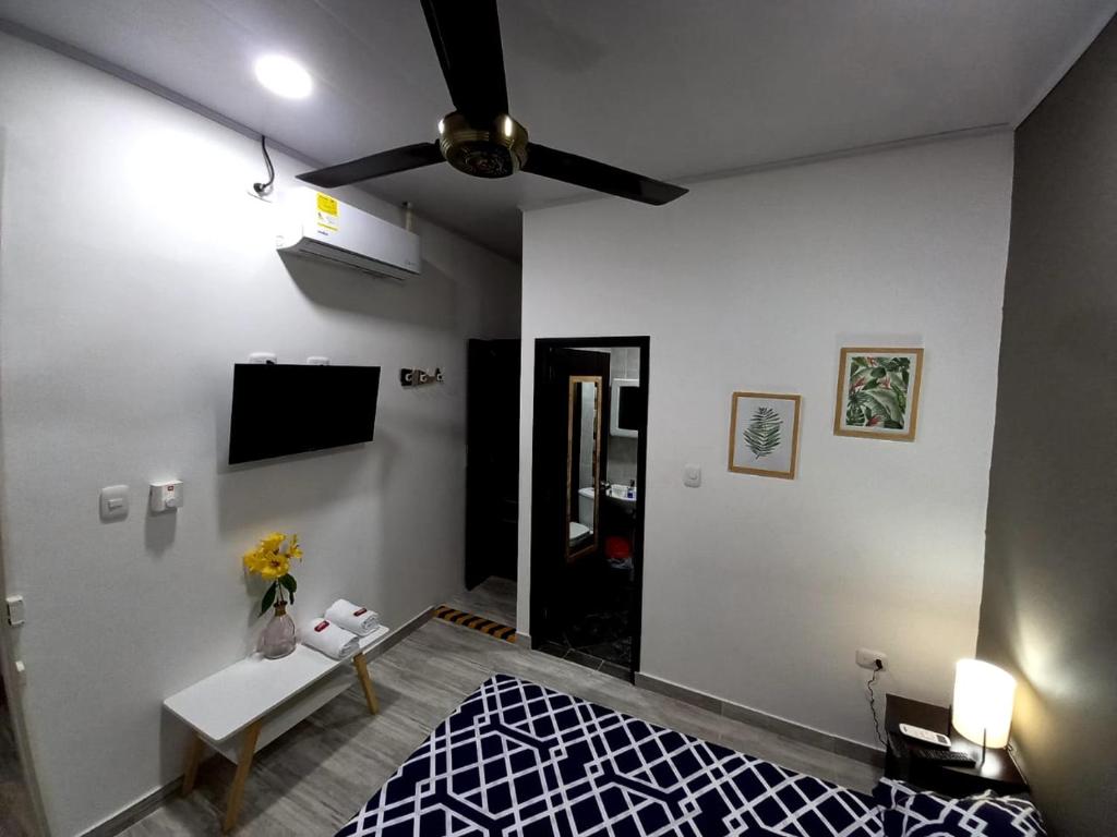 TV/trung tâm giải trí tại Como en casa