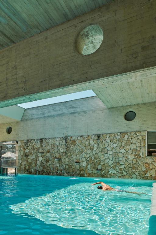 Bazén v ubytování Bluesun Hotel Soline nebo v jeho okolí