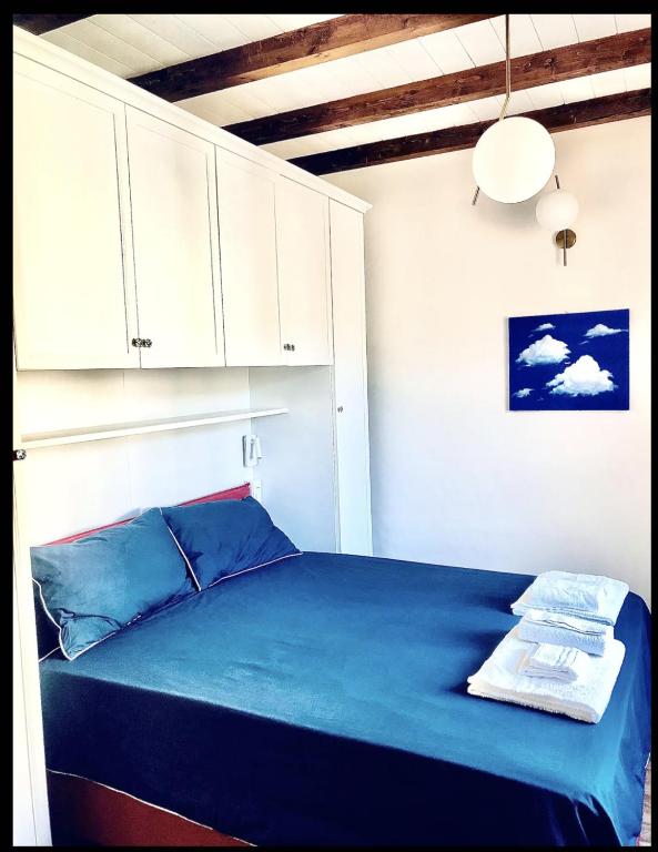 Posteľ alebo postele v izbe v ubytovaní Camogli Eden - Prestige apartment