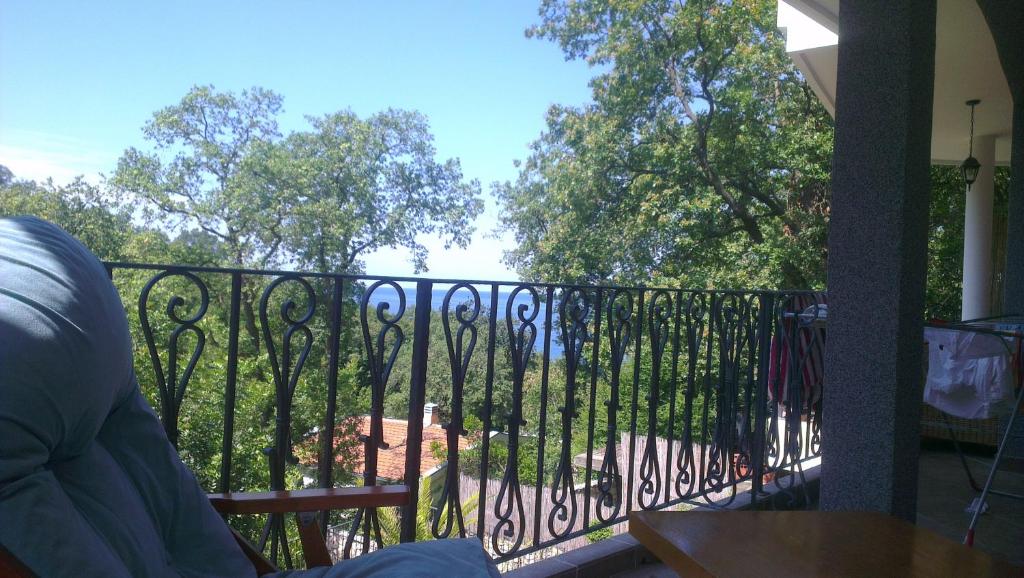 Balkón nebo terasa v ubytování Holiday House Villa Neda